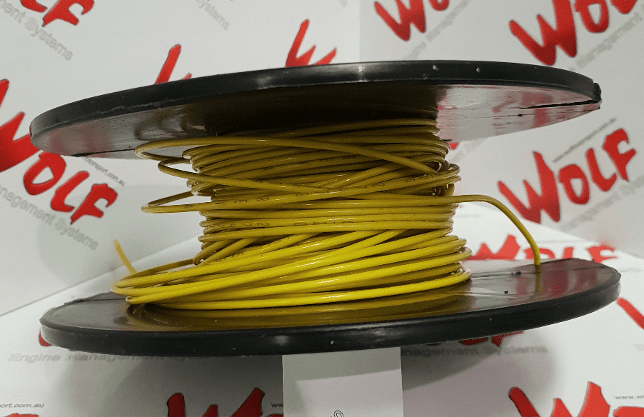 Tefzel wire Yellow 20G